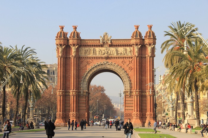バルセロナ凱旋門